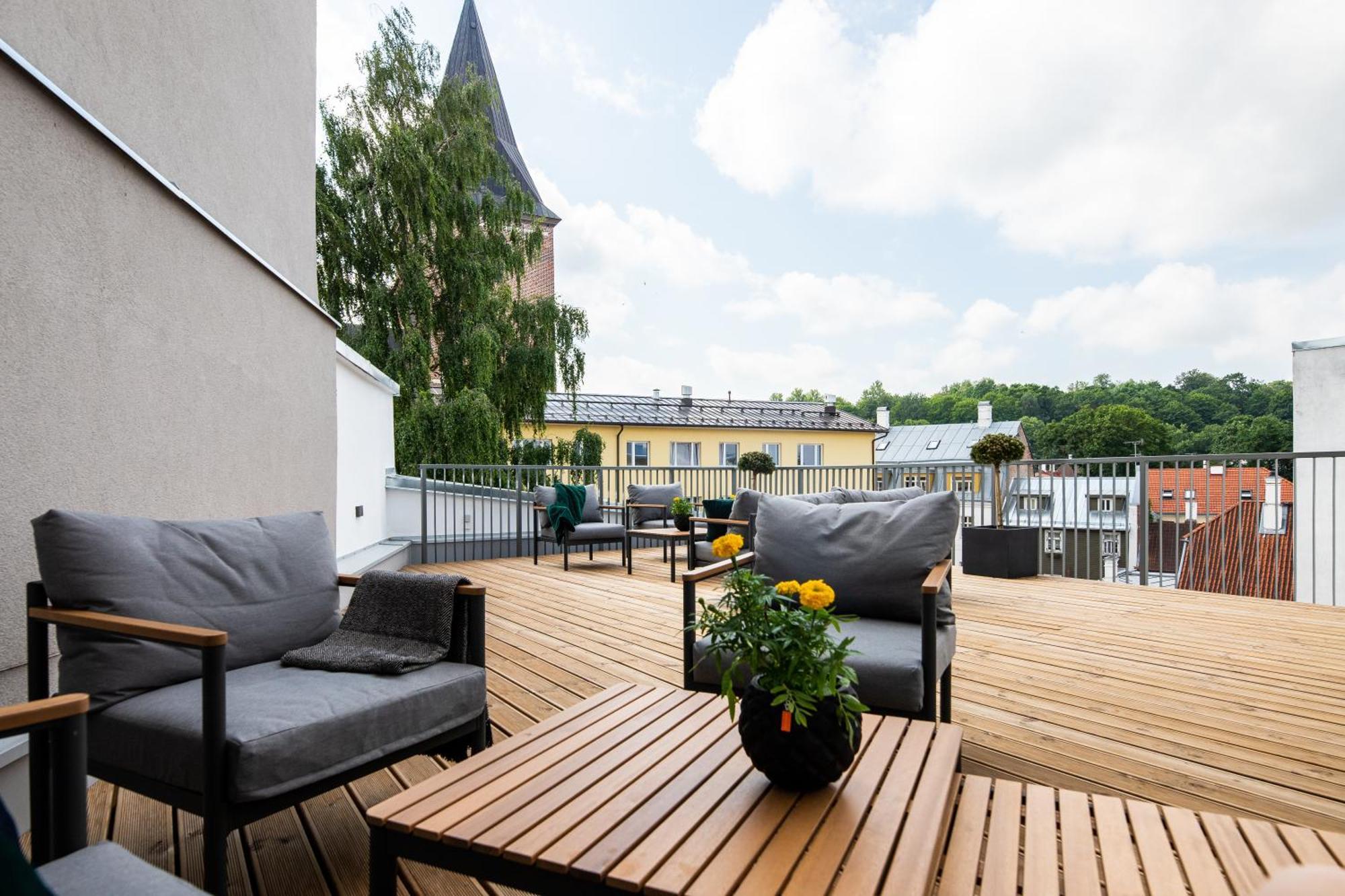 Apartamento Tempus Te Premium Duo Lofts Tartu - Private Cinema, Gym And Terrace Exterior foto